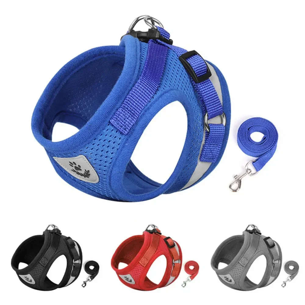 Reflective Cat Harness Leash Set - Image 3