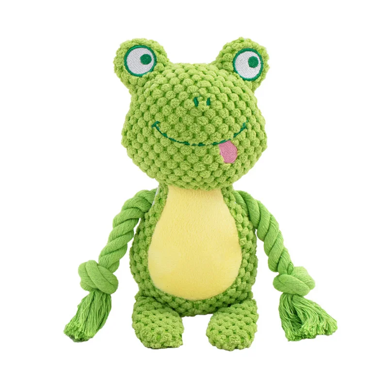 Squeaky Plush Dog Chew Toy - Image 3