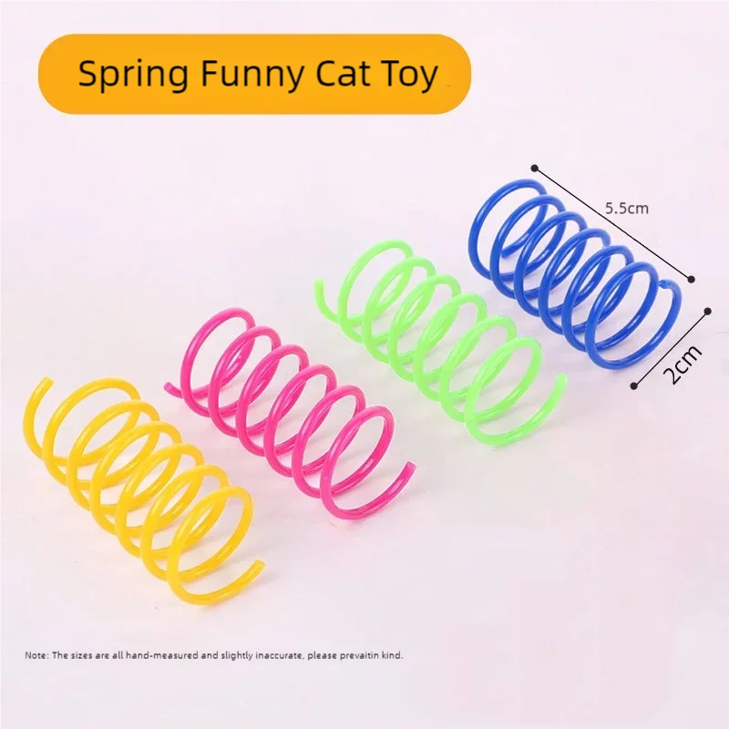 Colorful Cat Spring Toys - Image 5