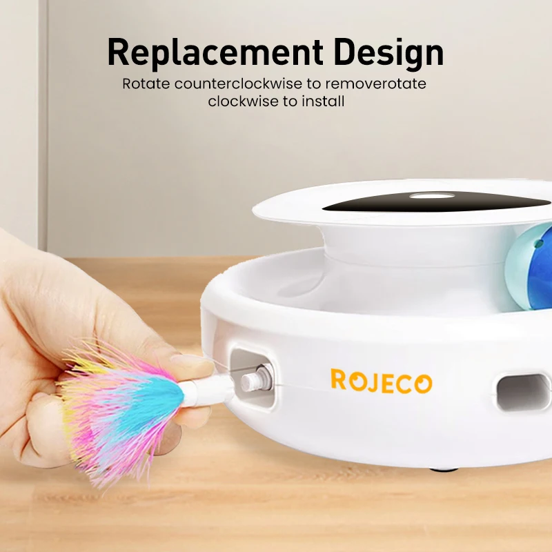 Automatic Feather Cat Toy - Image 4
