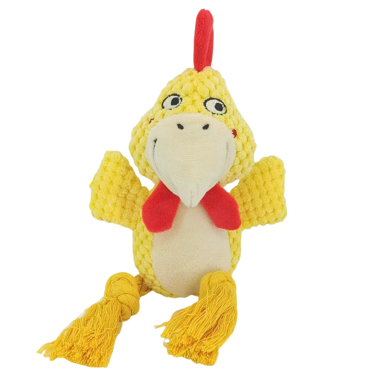 Squeaky Plush Dog Chew Toy - Image 7