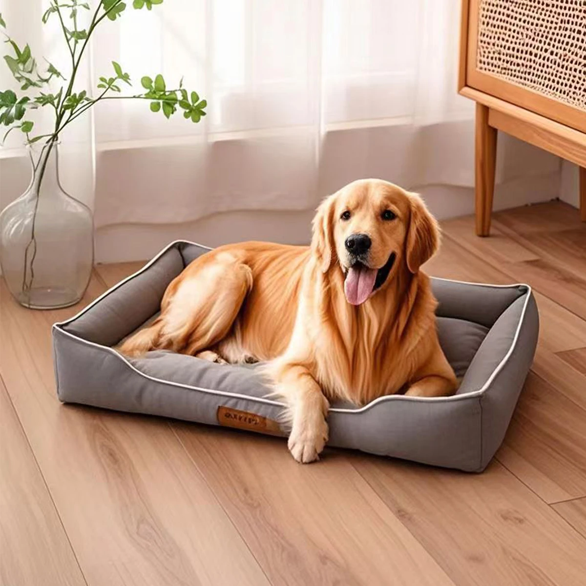 Waterproof Square Dog Bed - Image 2