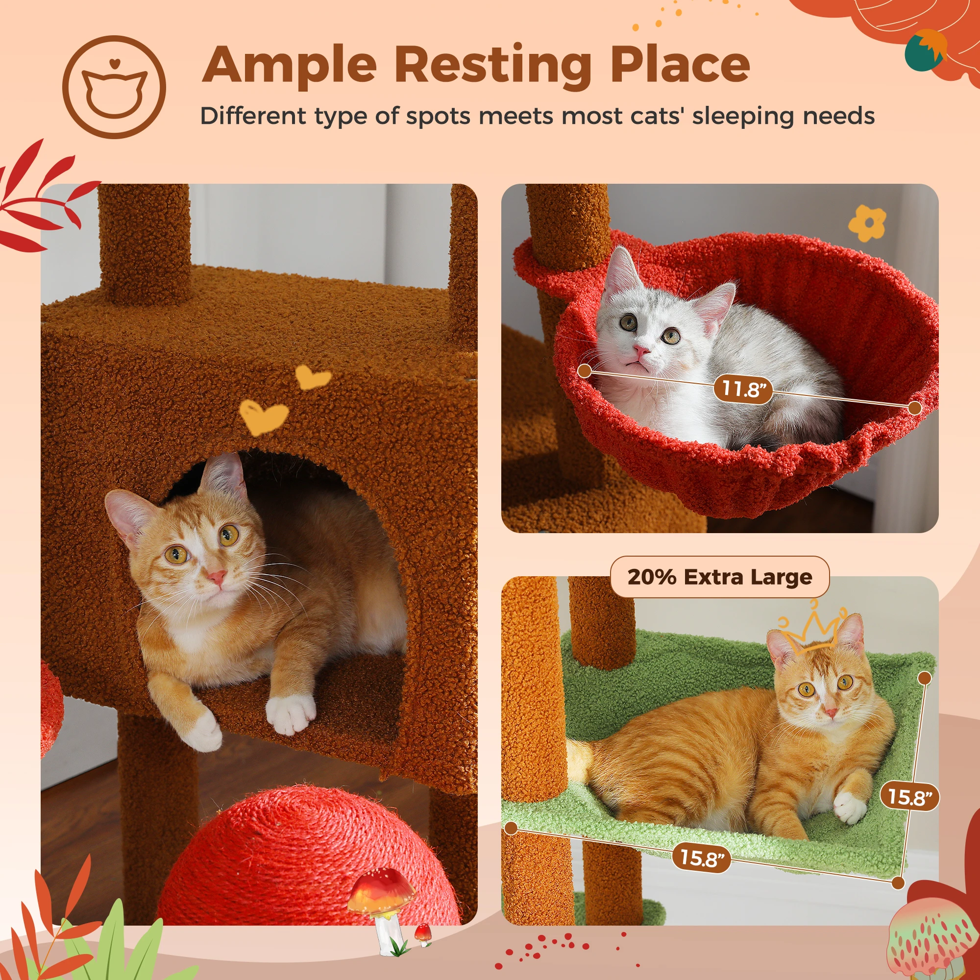 Floor To Ceiling Cat Tree - Image 2