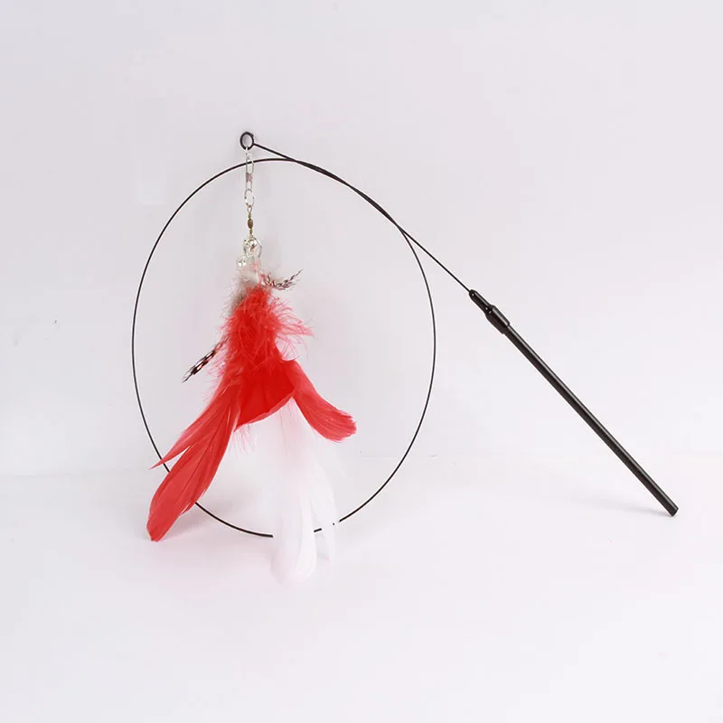 Feather Teaser Wand Cat Toy - Image 16