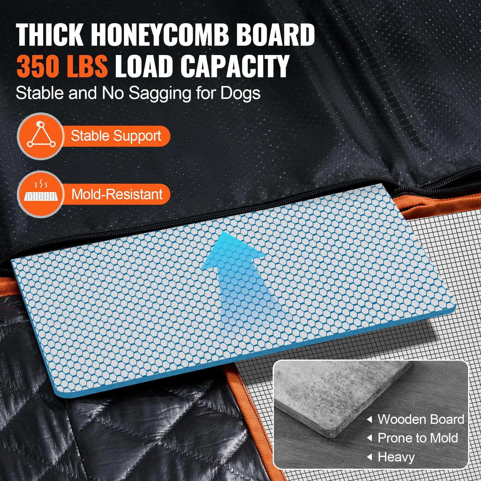 Dog Back Seat Extender Cover - Image 3