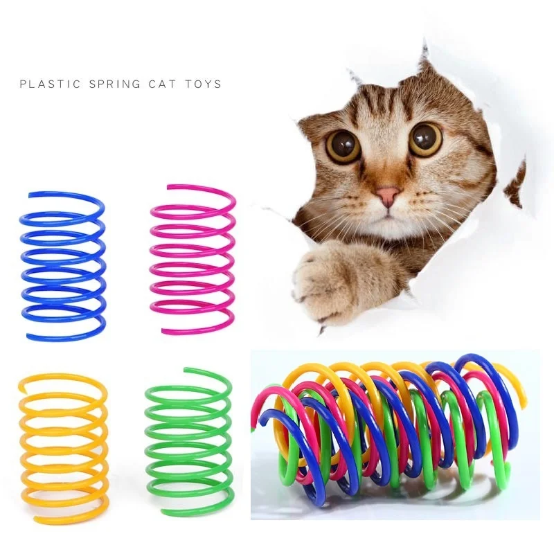 Colorful Cat Spring Toys - Image 9