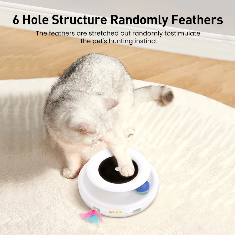 Automatic Feather Cat Toy - Image 2
